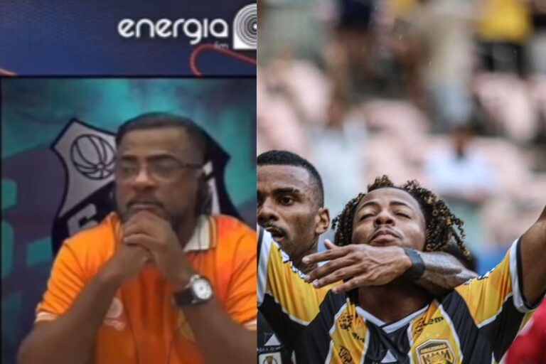 Comentarista de rádio paulista chama de “índio” autor do gol da vitória do Amazonas sobre o Santos