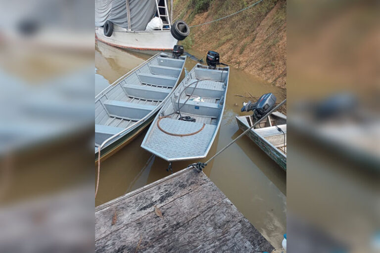 PC-AM e PM-RR recuperam motores de barcos furtados em Barcelos