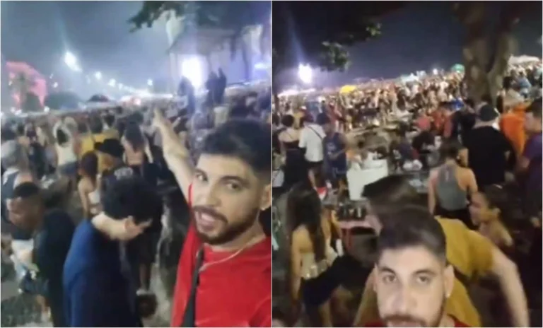 VÍDEO: Fã de Madonna grava o próprio assalto na Praia de Copacabana