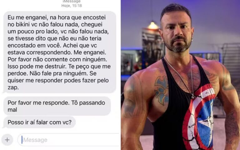 Em mensagens o homem disse a jovem que pensou que era correspondido.