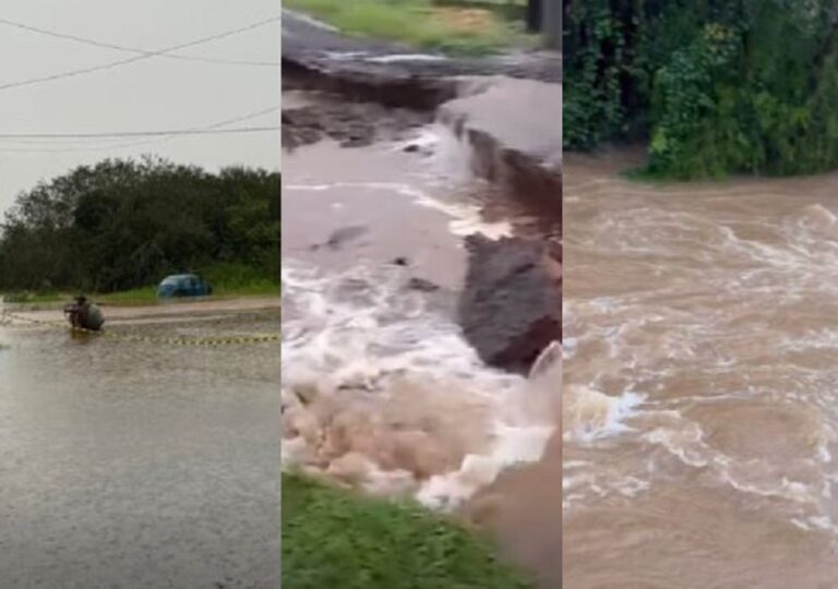 Chuvas, Santa Catarina, Rio Grande do Sul