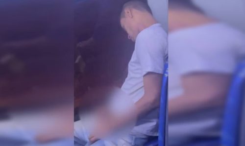 DF: Homem é flagrado dormindo com o pênis para fora da calça em ônibus e acaba preso