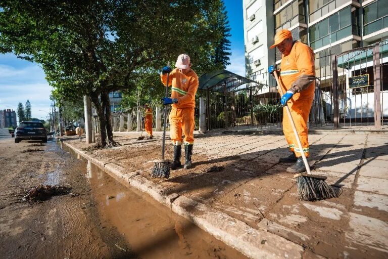 RS: Nível do Guaíba fica abaixo da cota de inundação e atinge menor patamar em um mês