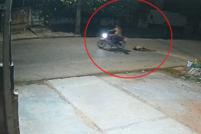 O suspeito ainda não foi localizado.