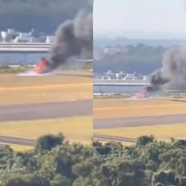 VÍDEO: Piloto morre após queda de aeronave no interior de SP