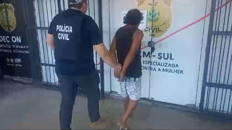 Em Manaus, homem é preso por descumprimento de medida protetiva contra a mãe idosa