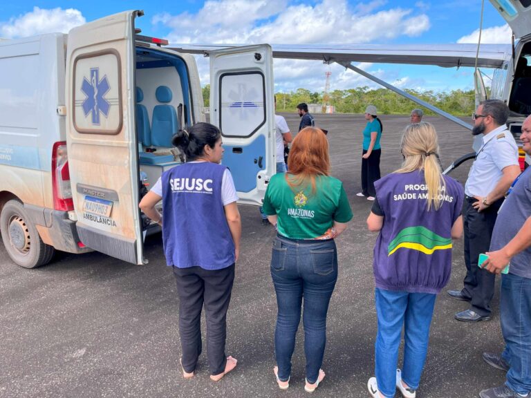 Mais quatro vítimas do acidente na BR-174 são transferidas por UTI aérea para Manaus