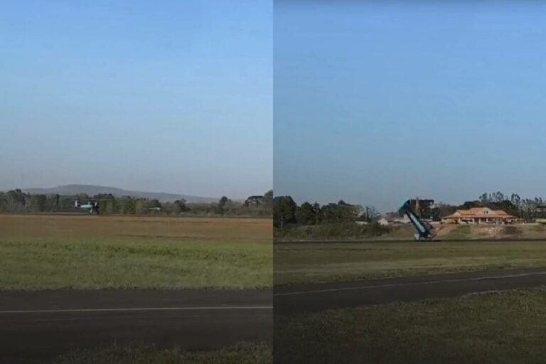 VÍDEO: Aeronave de quase 100 anos dá ‘cambalhota’ durante acidente no Paraná   