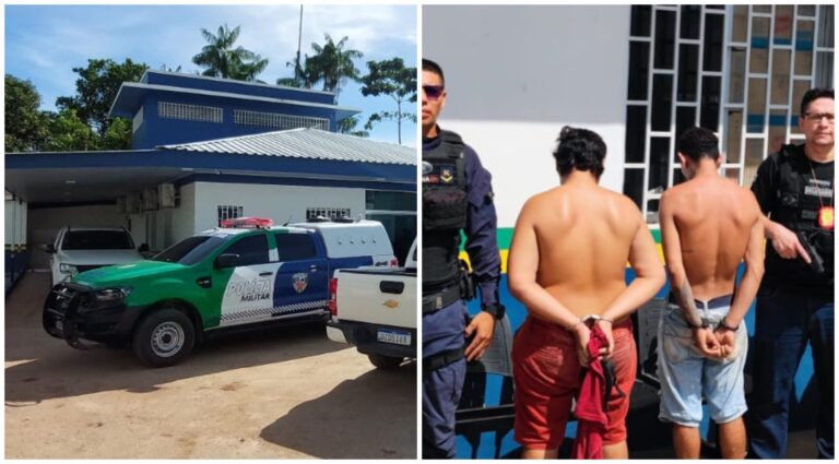 Dupla é presa em flagrante por tráfico de drogas, no interior do Amazonas