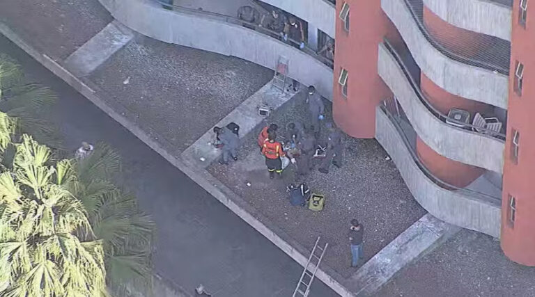 Instalador de vidro morre após cair do 8º andar de prédio em SP