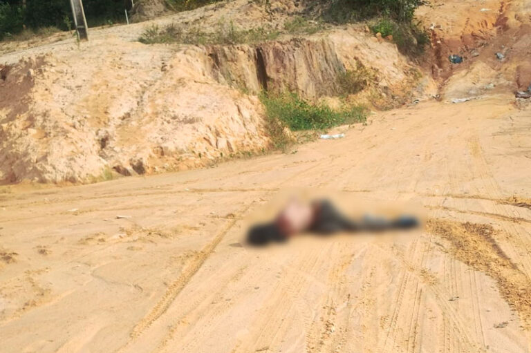 Corpo é encontrado com marcas de tiros no Distrito Industrial 2, em Manaus