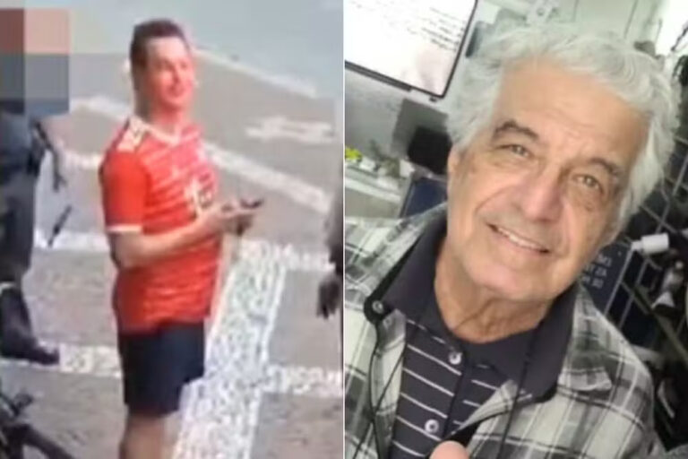 Idoso é morto após levar "voadora" no peito, na frente do neto, em Santos (SP)
