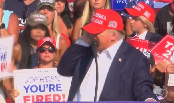 Donald Trump desabafa após sofrer atentado nos EUA: ‘senti a bala rasgando a pele’
