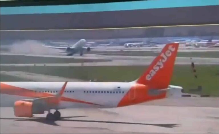 VÍDEO: Veja momento em que avião da Latam "arrasta" a cauda na pista, no aeroporto de Milão