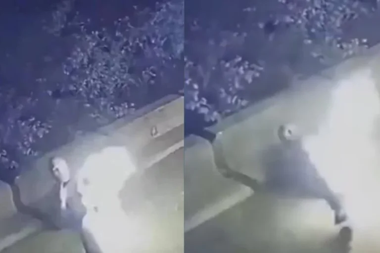 VÍDEO: Criminoso incendeia a própria perna ao atear fogo em centro comercial no Canadá