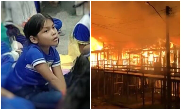 Criança de 6 anos morre carbonizada em incêndio que destruiu casas no interior do Amazonas
