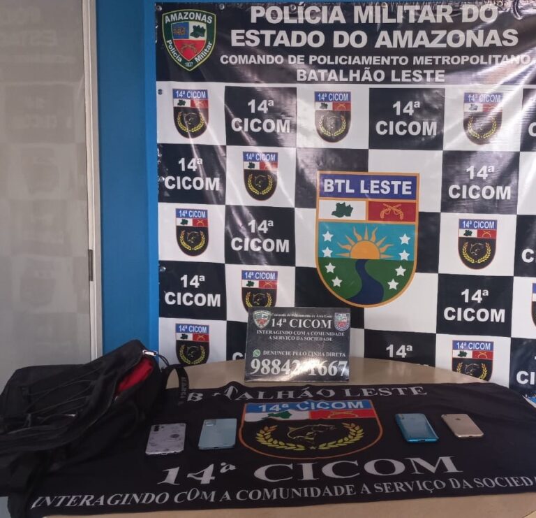 Homem é preso por roubar passageiros de transporte coletivo no bairro Jorge Teixeira