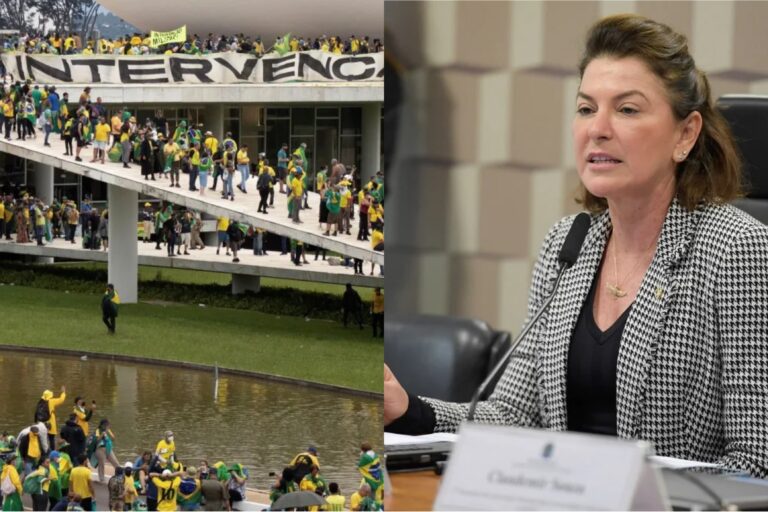 Senadora investigada pelo 8 de Janeiro propõe projeto para anistiar golpistas