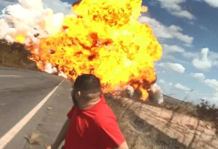 VÍDEO: Caminhão-tanque explode em rodovia no Pará e deixa ao menos seis pessoas feridas