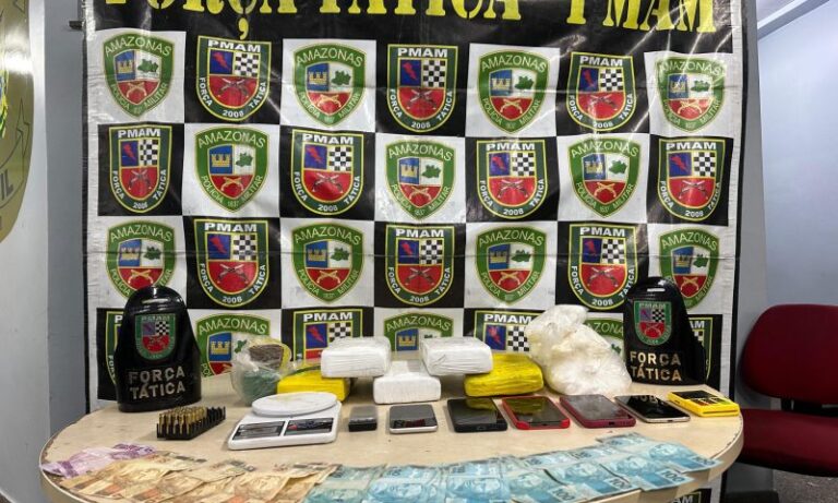 PM prende dupla com carga de drogas no São José