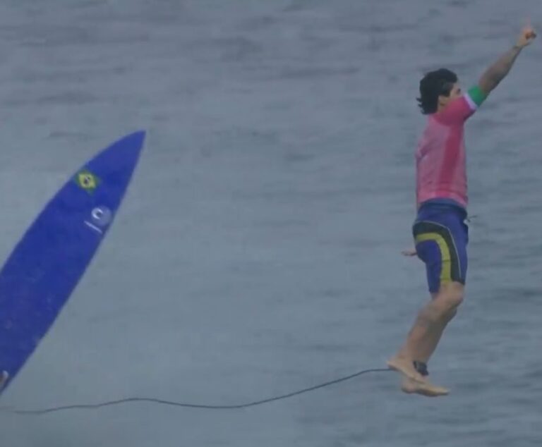 Olimpíadas 2024 : Gabriel Medina faz a maior nota do surfe