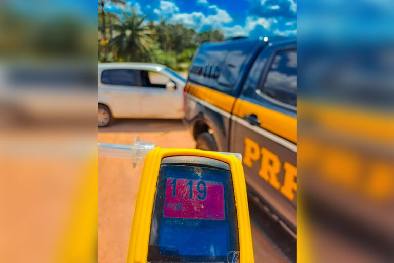 Homem é detido com sinais de embriaguez ao volante na BR-174