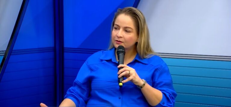 “Estou à disposição do partido”, diz Carol Braz sobre possível indicação do MDB para vice de David Almeida