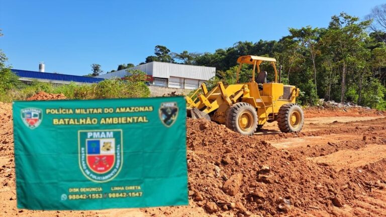 Dois homens são presos por operar sem licença ambiental na zona Oeste de Manaus