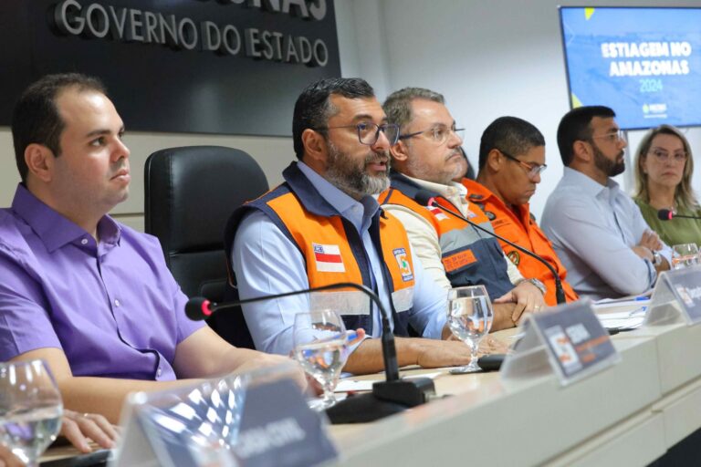Wilson Lima anuncia medidas para enfrentar estiagem no AM