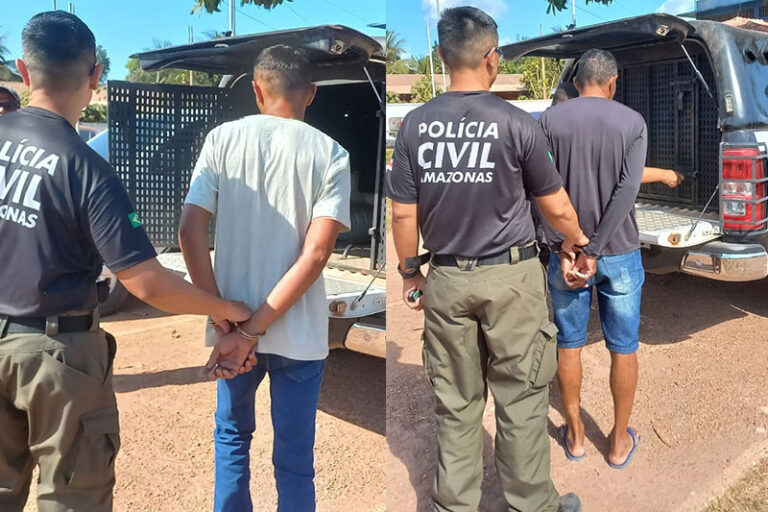 Dois homens são presos por homicídio e estupro de vulnerável em Novo Aripuanã