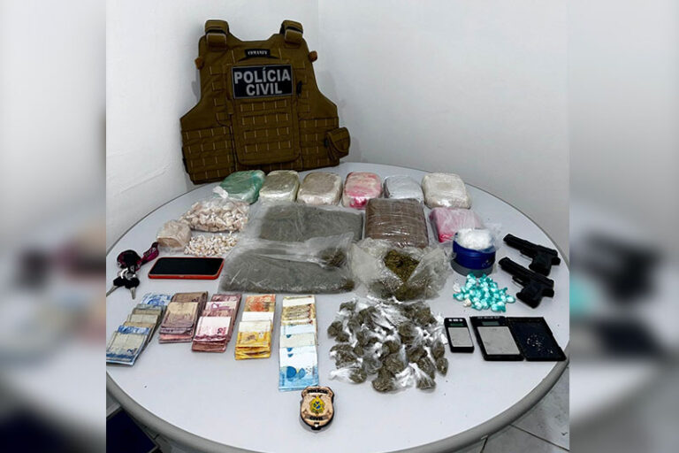 Em São Paulo de Olivença, ação policial prende homem com 9 quilos de drogas