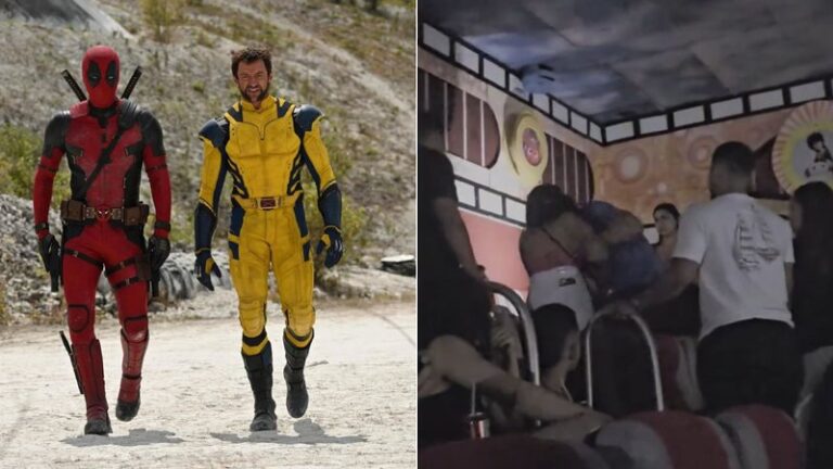 VÍDEO: Mulher encontra namorado com amante em sessão de "Deadpool & Wolverine", em RR