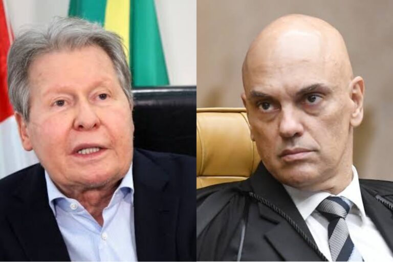 Arthur Virgílio critica atitudes de Alexandre de Moraes: "Ministro, baixa a bola"