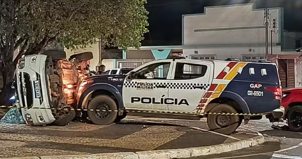 MT: Bebê morre e sete pessoas ficam feridas após carro bater de frente com viatura