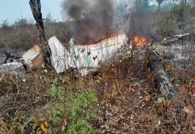 VÍDEO: empresário e netos morrem em queda de avião no Mato Grosso