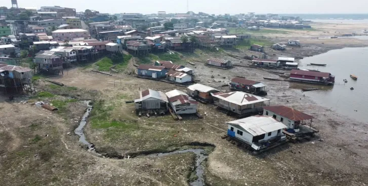 Tefé decreta situação de emergência devido à seca no Amazonas