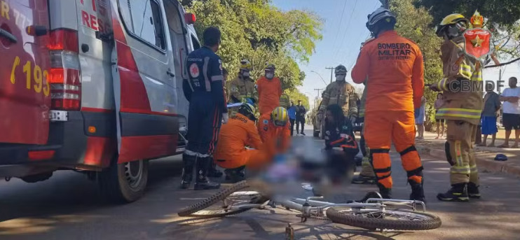 Idoso de 86 anos morre após ser atropelado no DF Idoso de 86 anos morre após ser atropelado no DF