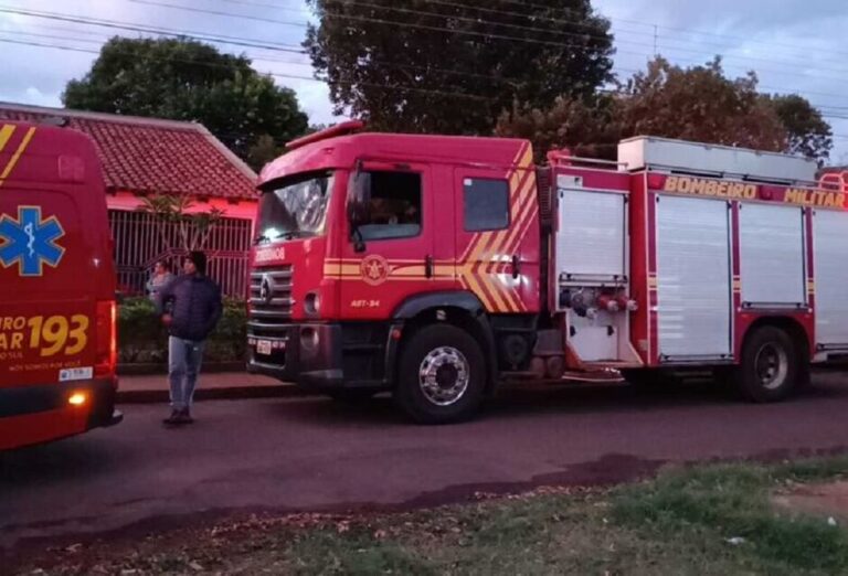 Homem morre carbonizado em incêndio no Mato Grosso do Sul; causas estão sob investigação