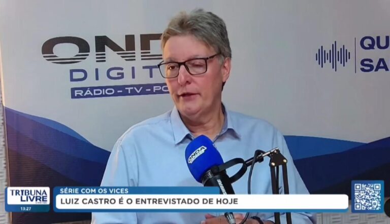 Luiz Castro critica ‘centrão’ e diz que corrupção não é exclusiva da direita ou esquerda