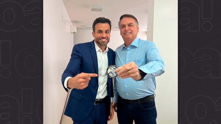 "Nós?": Bolsonaro ironiza comentário de Marçal em post de Instagram