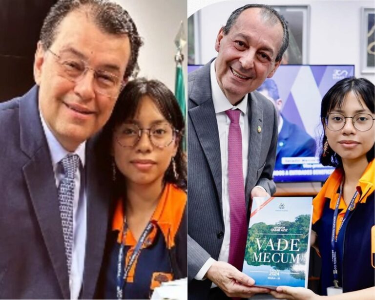 Estudante amazonense é destaque no programa ‘Jovem Senador’