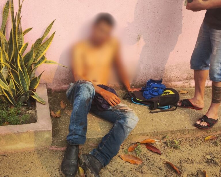 Criminosos tentam executar homem no Santa Etelvina