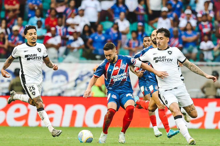 Bahia e Botafogo ficam no 0 a 0 pela 24ª rodada do Brasileiro
