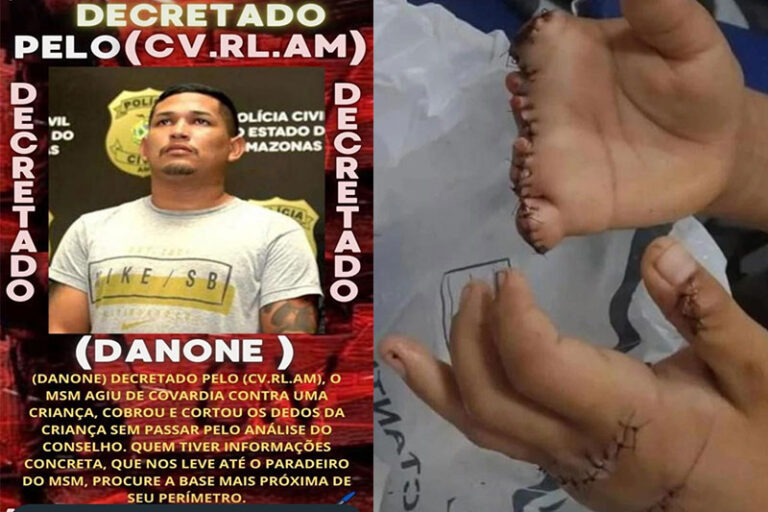 CV decreta morte de ‘Danone’ que decepou dedos de adolescente em Manaus