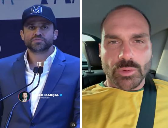 VÍDEO: No X, Eduardo Bolsonaro volta a criticar Pablo Marçal: "Discurso desenhado por marketeiro"