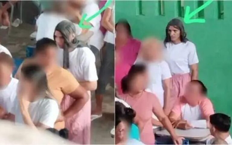 Dois homens faccionados tentam fugir de presídio disfarçados de mulher Dois homens faccionados tentam fugir de presídio disfarçados de mulher