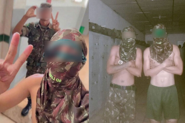 Gestos de soldados do Exército em referência à facção vira motivo de investigação