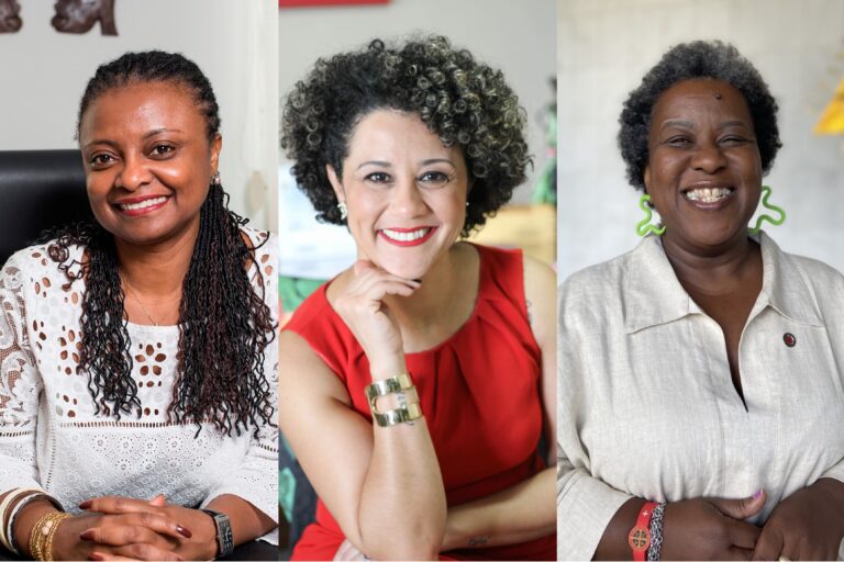 Nilma Gomes, Soraia Mendes e Macaé Evaristo