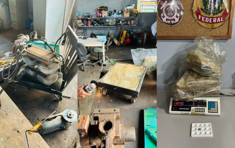PF prende homem com 11 kg de cocaína escondidos em máquina de solda em Tabatinga