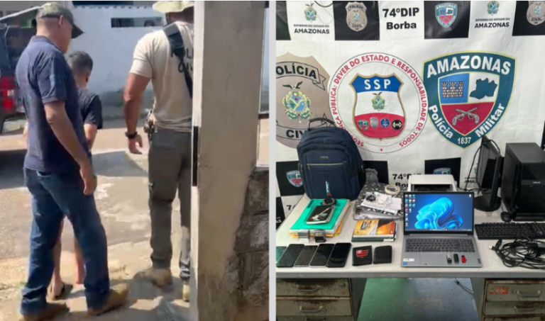 Servidor da Prefeitura de Borba passava dinheiro de golpe para conta da esposa